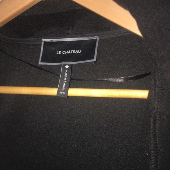 Fleece pea coat with hood, toggles - Picture 5 of 8